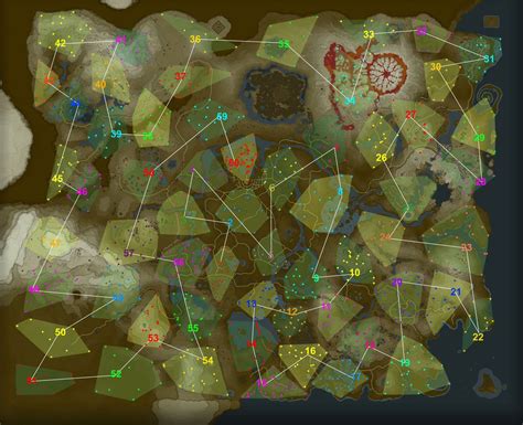 Zelda Breath Of The Wild Korok Seeds Interactive Map Gevsa