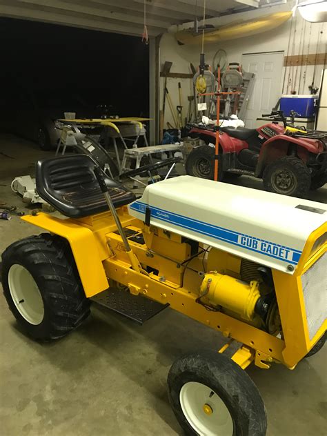 Cub cadet 125 restoration | Tractors, Cub cadet tractors, Cub cadet