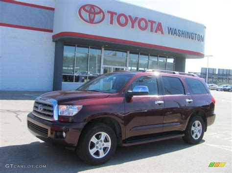 Sunfire red pearl toyota color. 2008 Cassis Red Pearl Toyota Sequoia Limited 4WD #29201159 | GTCarLot.com - Car Color Galleries
