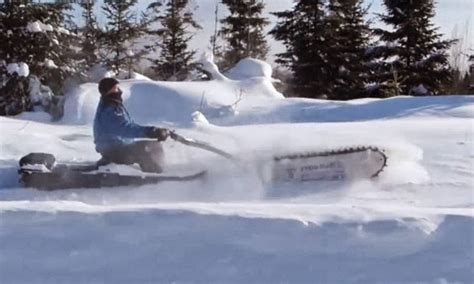 How Cool Is This Electric Snow Machine Thing Snow Addiction News