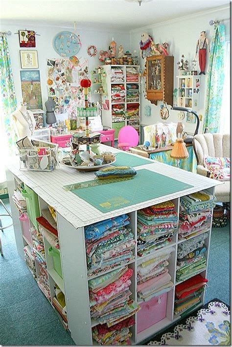 17 Inspirational Sewing Room Organizing Ideas