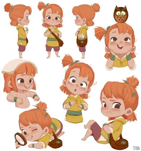 Soonsang World Character Design Animation Character Drawing