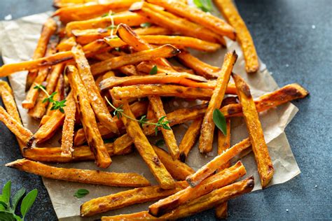 Zoete aardappel friet uit de oven recept