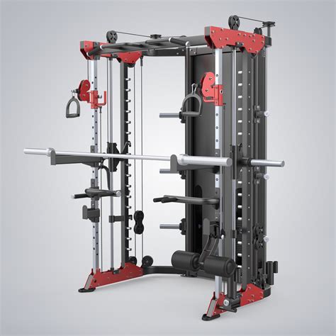 All In One Multi Functions Smith Machine Functional Trainer Power Rack