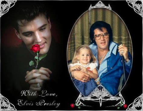 Elvis And Lisa ♥ Elvis Aaron Presley And Lisa Marie Presley Fan Art 32821208 Fanpop