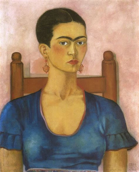 Magdalena carmen frida kahlo y calderón (spanish pronunciation: Self Portrait, 1930 - Frida Kahlo - WikiArt.org