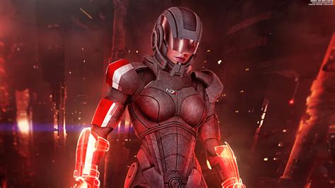 Mass Effect 3 Shepard Femshep Wallpaperhd Games Wallpapers4k