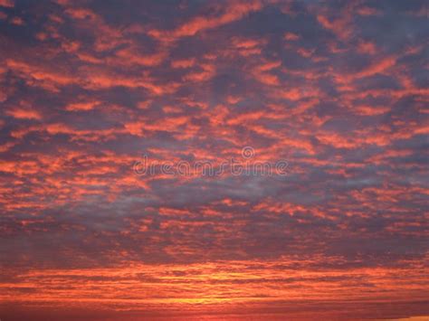 Colorful Sunset With Clouds Stock Photo Image Of Cloudscape Dramatic