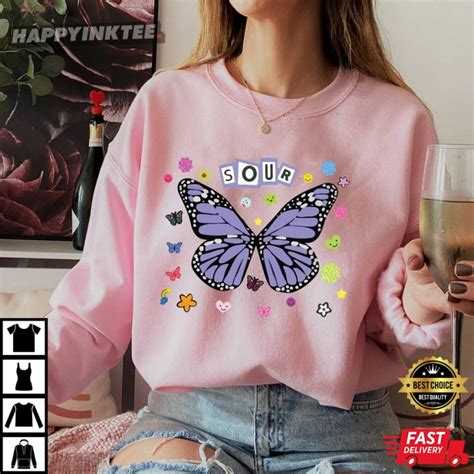 Olivia Rodrigo Sour Butterfly T For Fan T Shirt