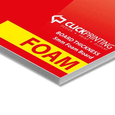 Foam Signage Cost Effective Signage Solution Clickprinting