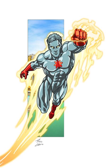 Captain Atom Commission By Phil Cho On Deviantart