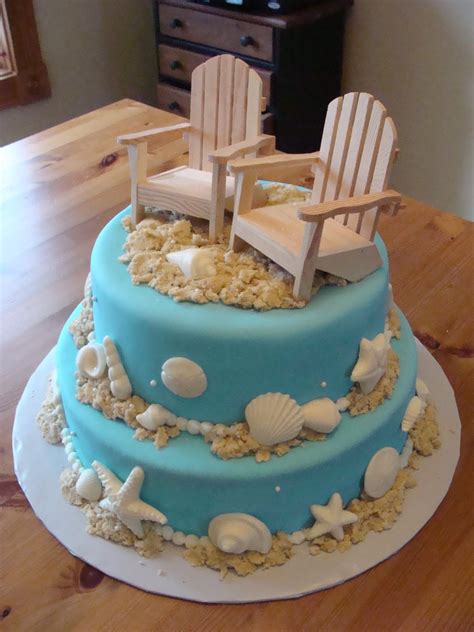 Here we can install beach dining room lights. Sweet Treats by Bonnie: Beach Themed Cake