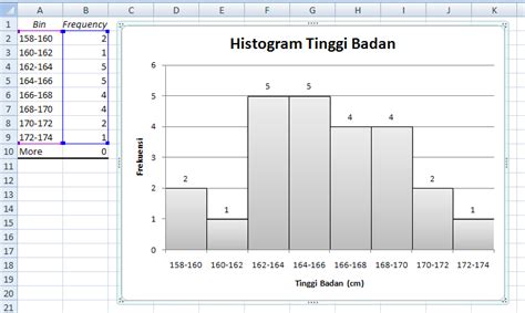 Cara Membuat Diagram Histogram Di Excel TUTORIAL LENGKAP