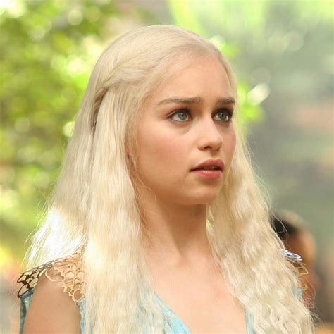 She has appeared in all seven seasons of game of thrones so far. Explain Daenerys' hair color change to me. : freefolk