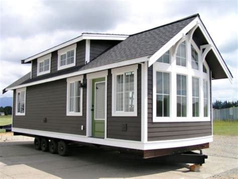 40 Exterior Paint Color Ideas For Mobile Homes Roundecor Tiny House