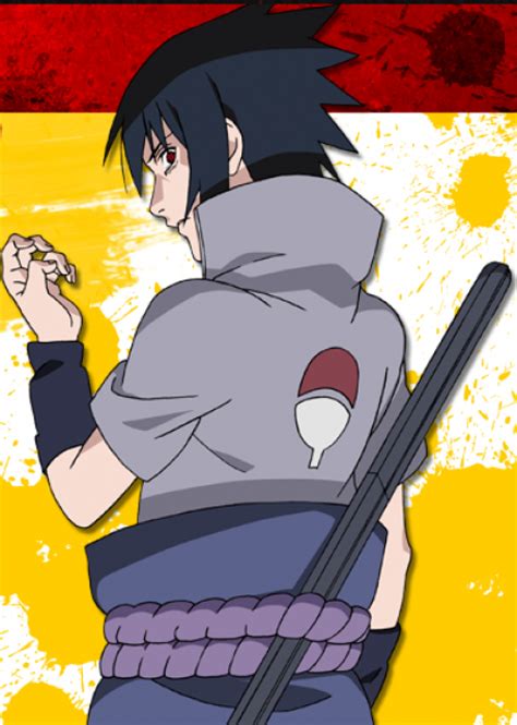 When sasuke became a ninja his personality wasn't so different till he...