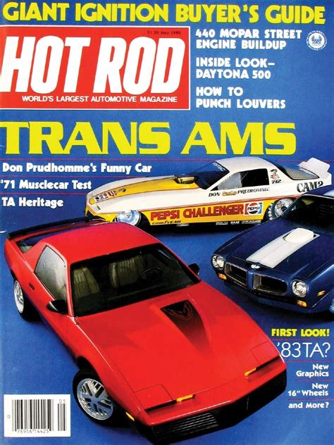 Hot Rod 1982 May Trans Am Special 440 Build Up 1980 1989 Jims