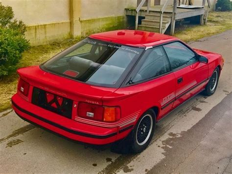 1986 Toyota Celica Gt S 3s Ge Dohc 20l 5 Speed Manual Red