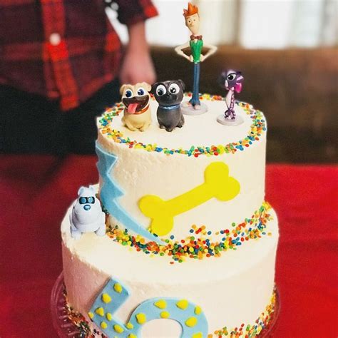 Puppy dog pal birthday party decorations game baby shower theme supplys banner cups for kids. Puppy Dog Pals Birthday Cake | Boy birthday parties, Boy ...