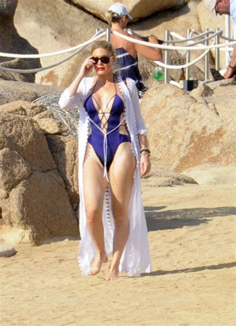 Lindsay Lohan Ang Hofit Golan On The Beach In Sardinia 07302016 Hawtcelebs