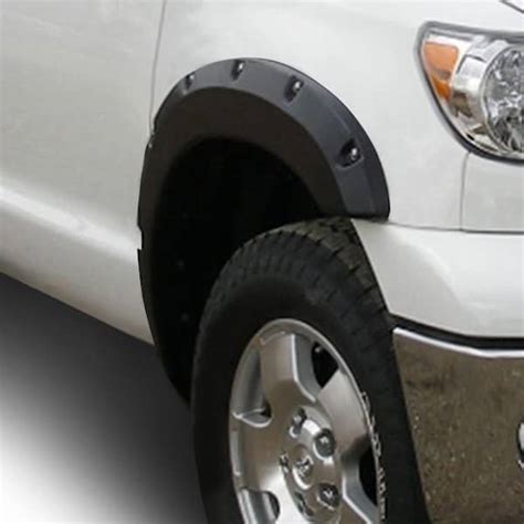 TrailFX Pocket Smooth Black Fender Flares (Set of 4) - Toyota Tundra