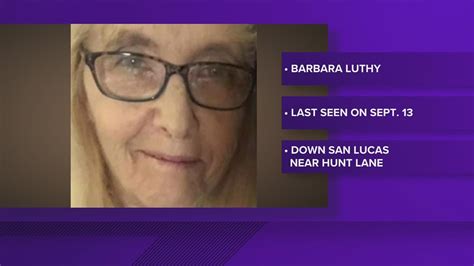 Police Searching For Missing 75 Year Old Woman Last Seen September On