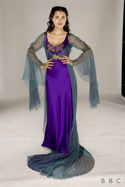 Merlin On Bbc Photo Season 1 Stills Dresses Medieval Dress Costume