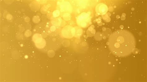 Abstract Golden Glow Particles Background Hd Motion