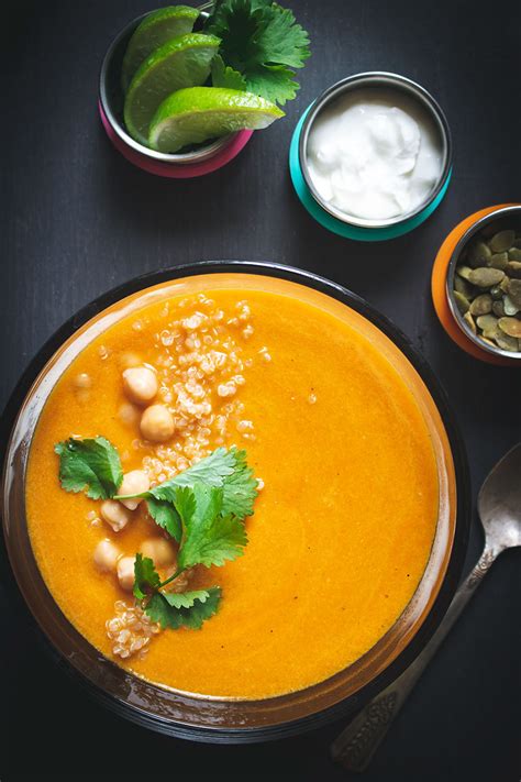 Simple Carrot And Coconut Curry Soup A Love A Fare
