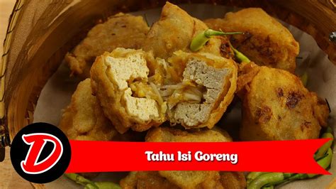 Selain tahu goreng, di sajian ini terdapat telur, kentang, tauge, dan lontong. Resep & Cara Membuat Tahu Isi Goreng - YouTube