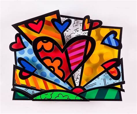 Romero Britto And His Colorful Pop Art Eden Fine Art