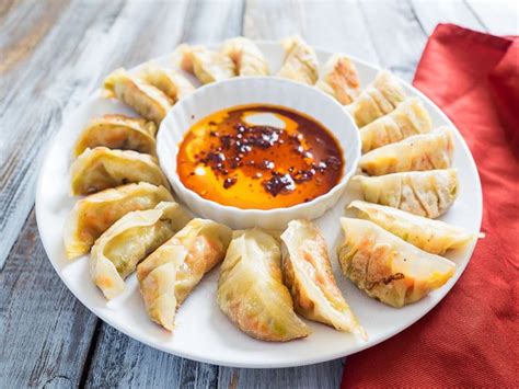 Pan Fried Vegetarian Dumplings For Chinese New Year Recipe