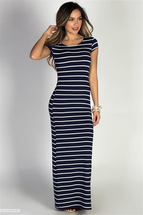 Patterns Short Sleeve Bodycon Maxi Dress In Dubai For Ladies Stores