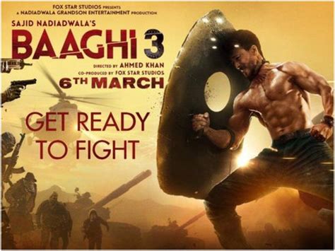 Tiger Shroff New Baaghi Song Video Baaghi Song Get Ready To