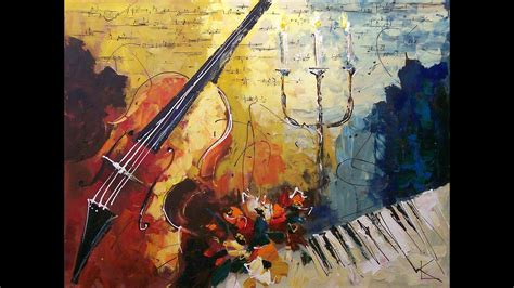 Asymmetry is characteristic of baroque, rococo, and romantic art. Chamber Music Art by Lena Karpinsky - YouTube