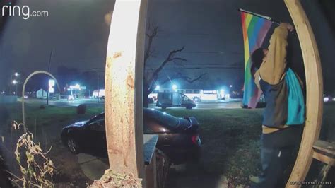 Amazon Driver Caught On Video Stealing Pride Flag