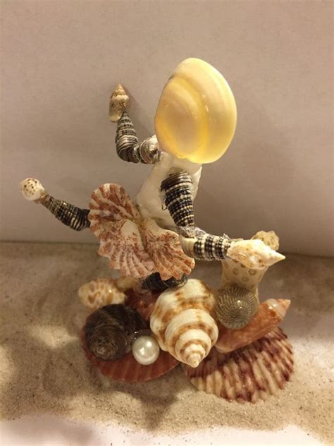 Seashell Sculpture Sea Shells Etsy Sculpture