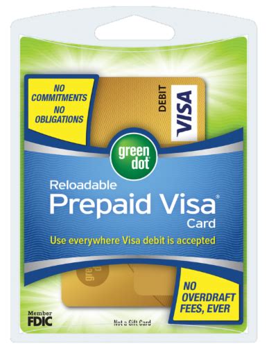 Green Dot Visa Reloadable Prepaid Debit Card Vl 20 500 195