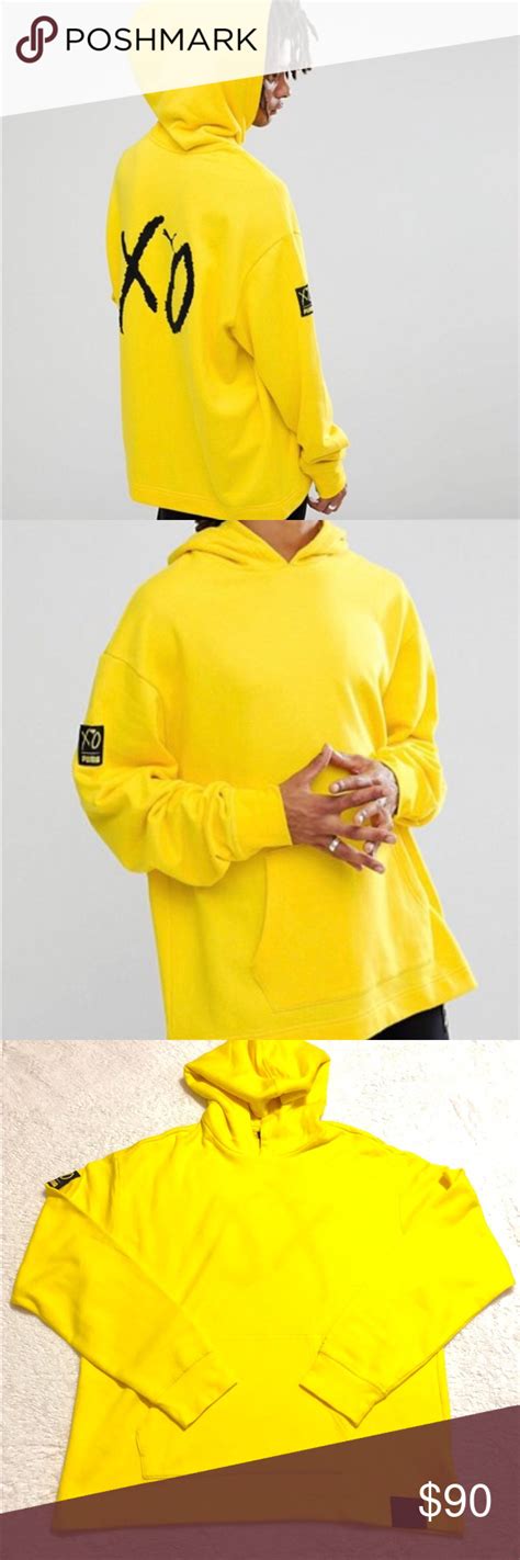 New Puma Xo The Weeknd Oversized Pullover 2xl Oversized Pullover