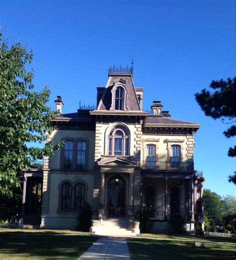 The historic david davis mansion located in bloomington, il. David Davis Mansion - Museums - Bloomington, IL, United ...