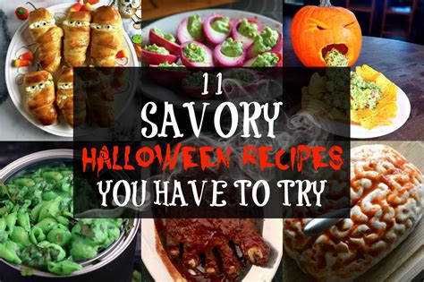 Halloween Food Ideas Savory The Cake Boutique