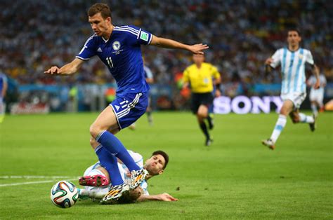 2014 world cup photos argentina vs bosnia and herzegovina