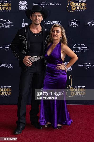 Kirsty Lee Akers And Jesse Andereson Attends The 2023 Golden Guitar News Photo Getty Images
