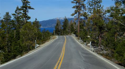California State Route 89 Lake Tahoe Between Emerald Bay Flickr