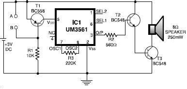 Walter bruch was the inventor of the cctv camera. UM3561 alarm systems circuit design electronic project