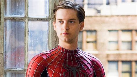 See Tobey Maguires Hilarious Spider Man Costume Test