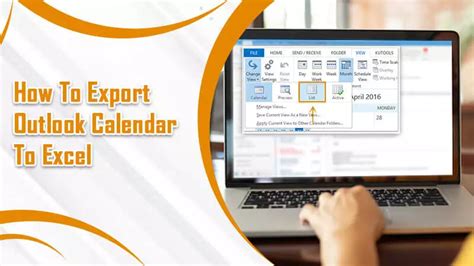 Export Outlook Calendar To Excel A Complete Guide