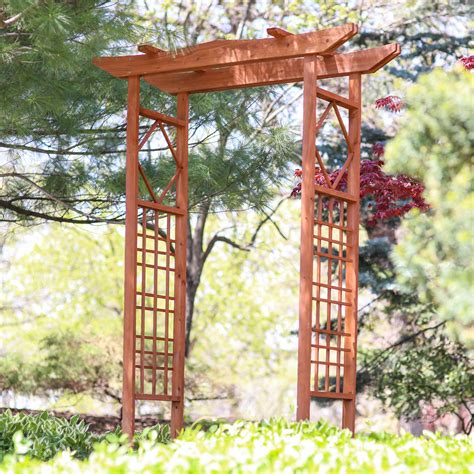 Save wooden garden trellis arch to get email alerts and updates on your ebay feed.+ Garden Arbor Wood Arch Trellis Arbour Pergola Wedding ...