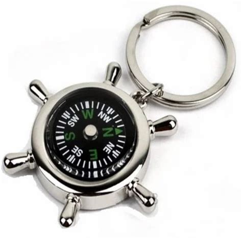 Metal Compass Universal Key Ring Key Chain At Best Price In New Delhi