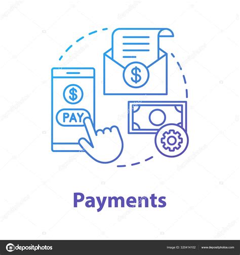 Payments Concept Icon Pay Online Idea Thin Line Illustration Billing